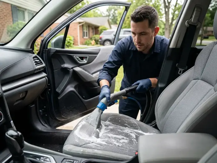 Applying ceramic coating with a suede applicator